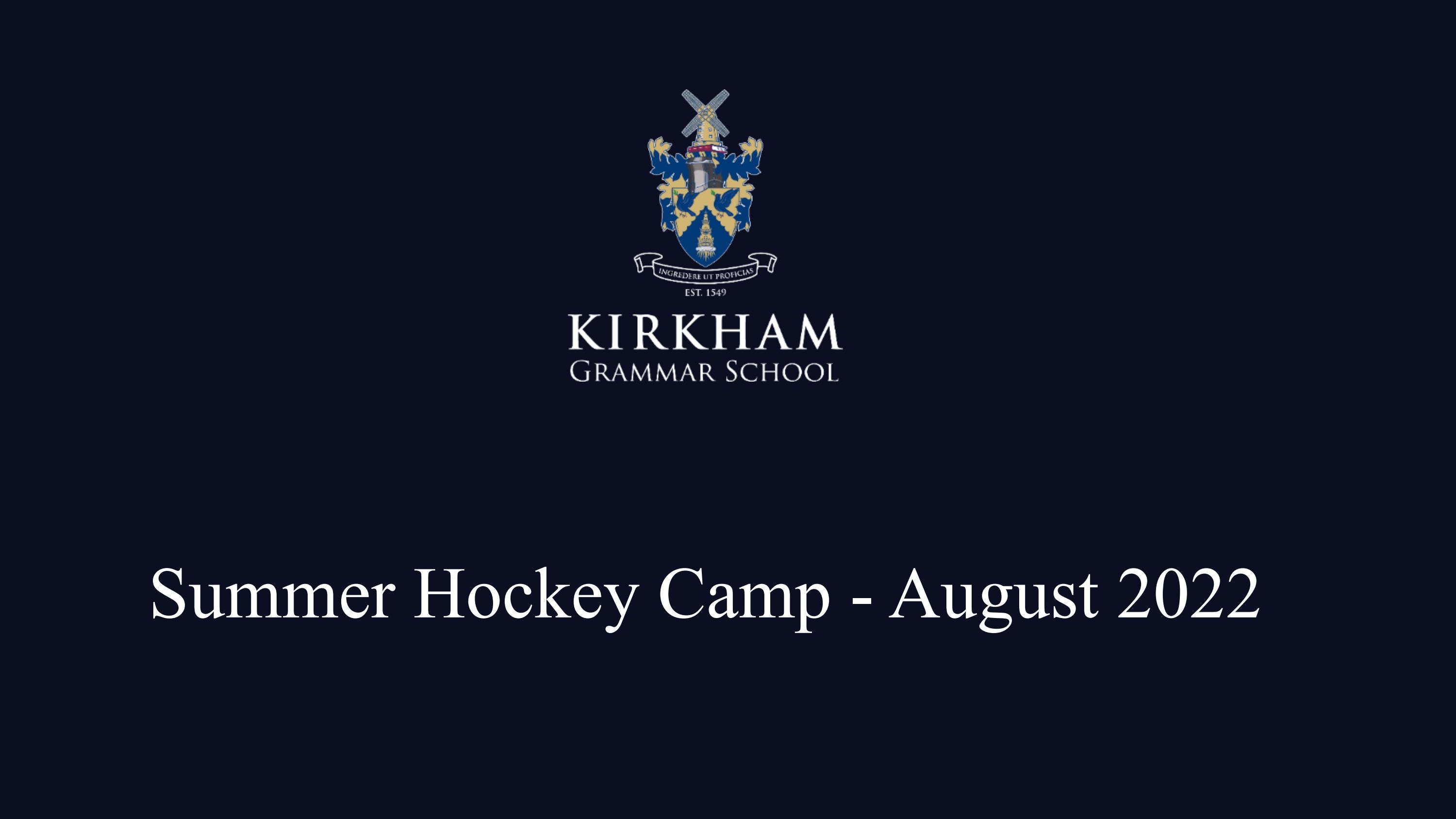 Summer Hockey Camp August 2022 Prizewinners by Schudio Issuu