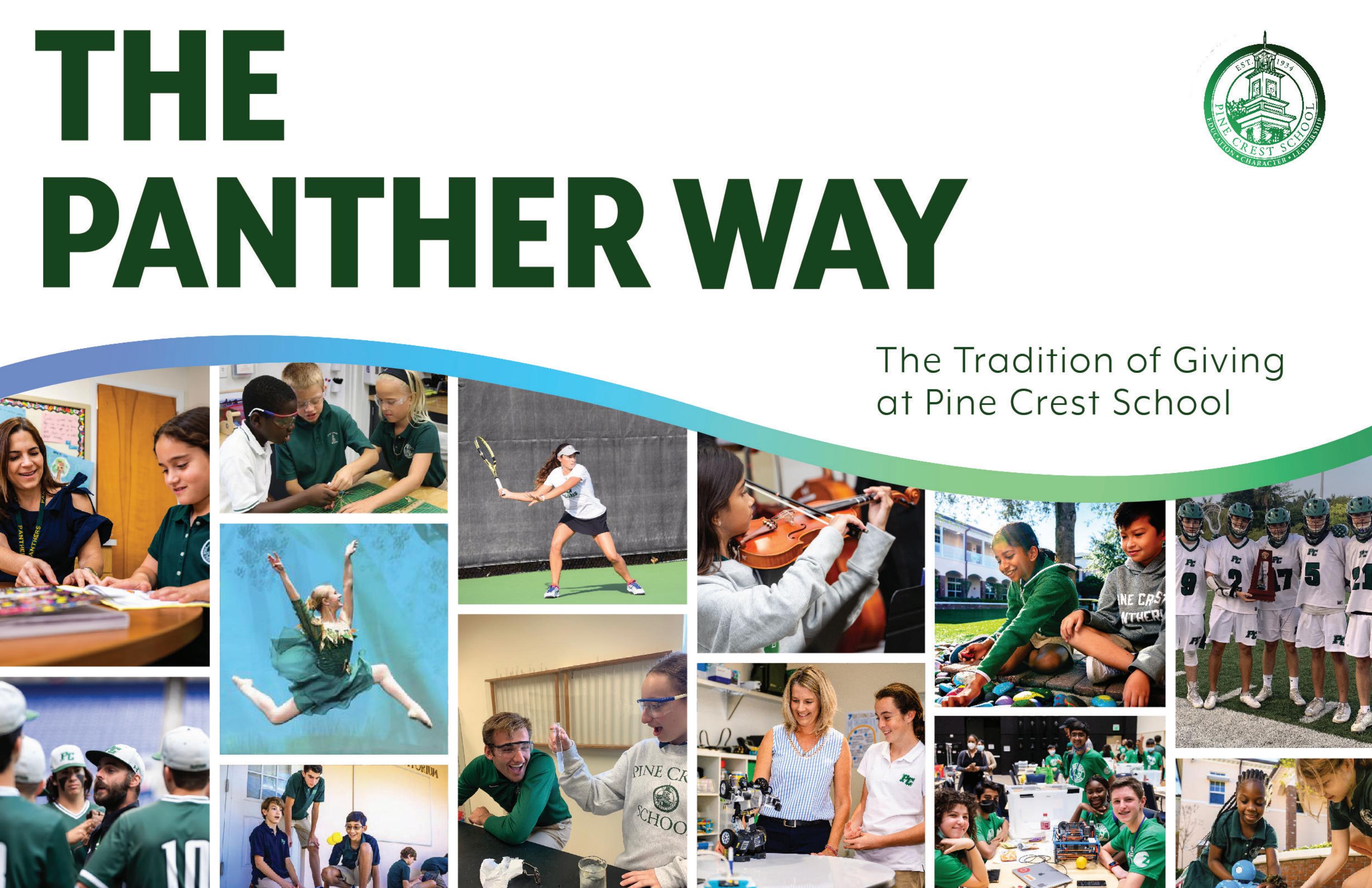 The Panther Way A Guide to Giving at Pine Crest School by Pine Crest