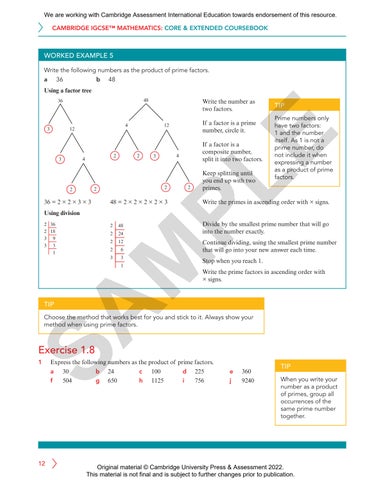 Cambridge IGSCE - Mathematics Core and Extended by Cambridge ...