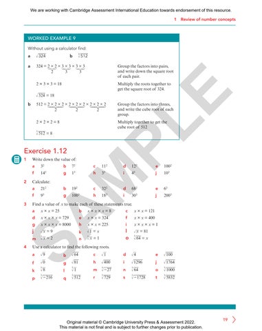Cambridge IGSCE - Mathematics Core and Extended by Cambridge ...