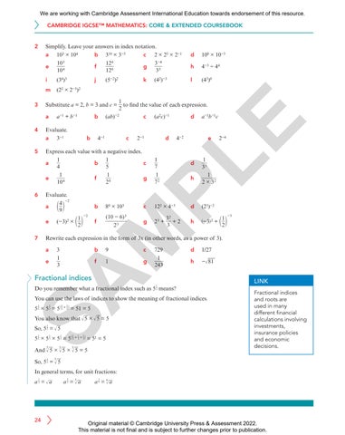 Cambridge IGSCE - Mathematics Core and Extended by Cambridge ...