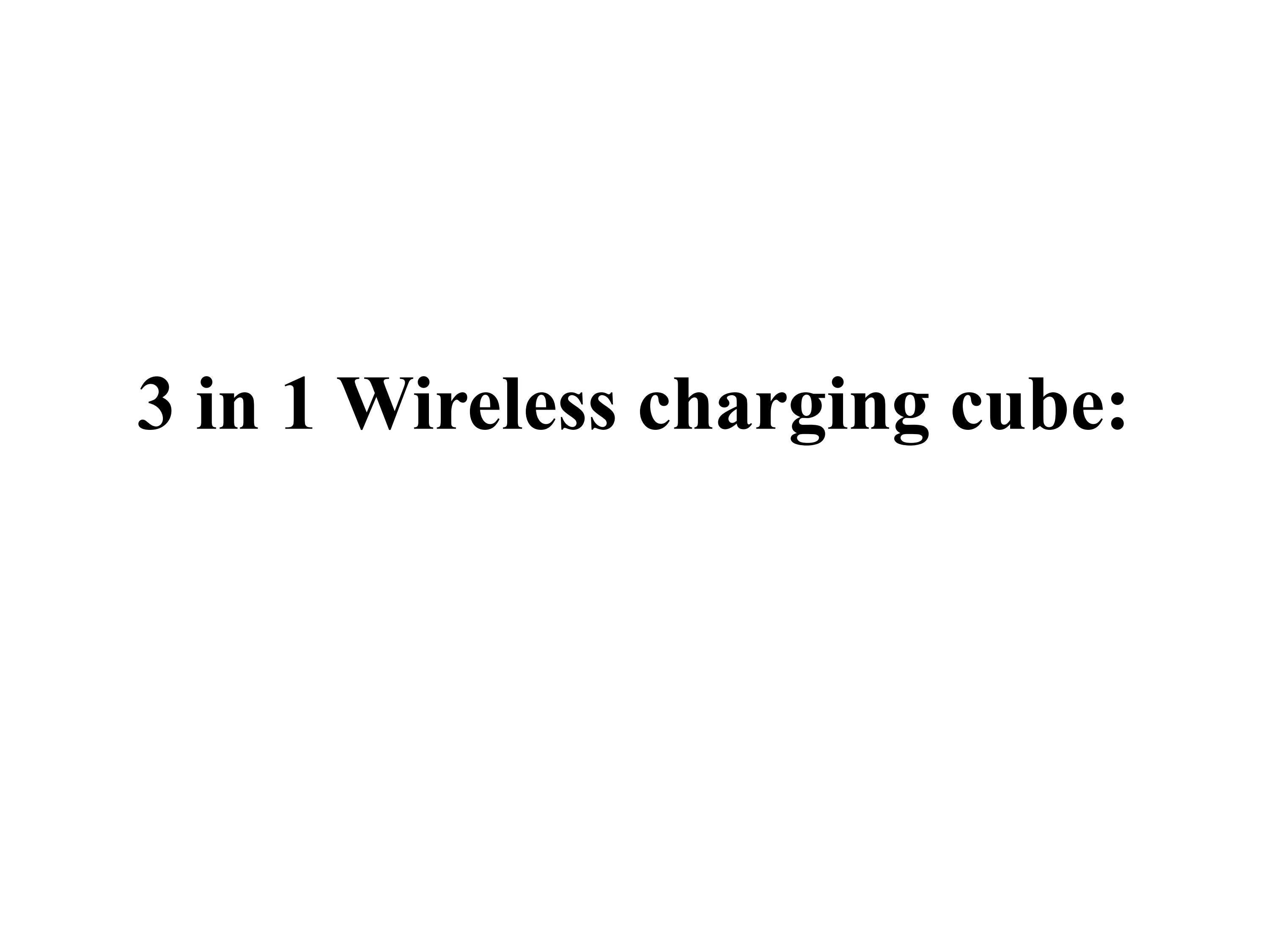 3 in 1 wireless charging cube by Abdullah Issuu