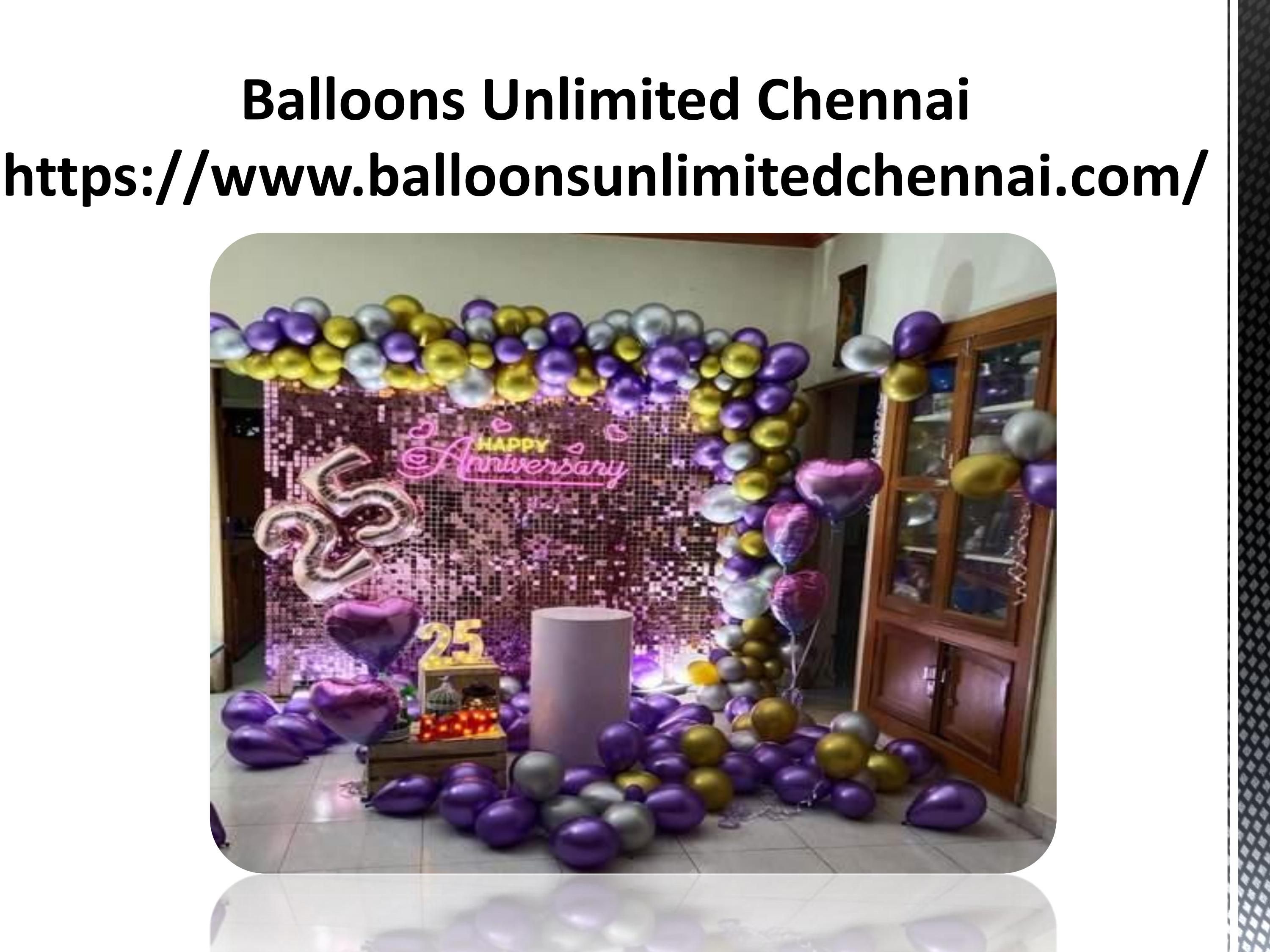 Helium balloons in Chennai by balloons unlimited Chennai Issuu