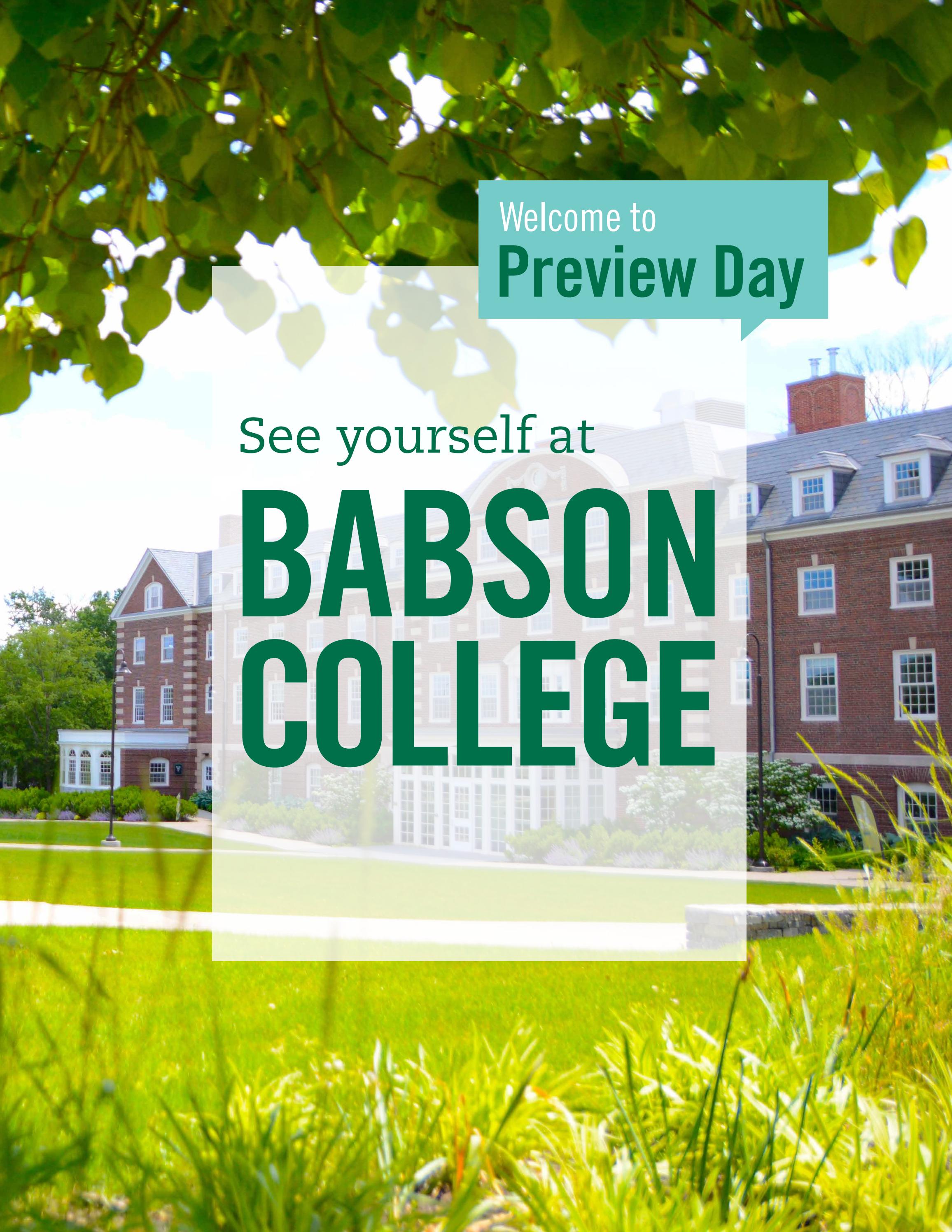 Babson College Preview Day Fall 2022 by Babson College Issuu