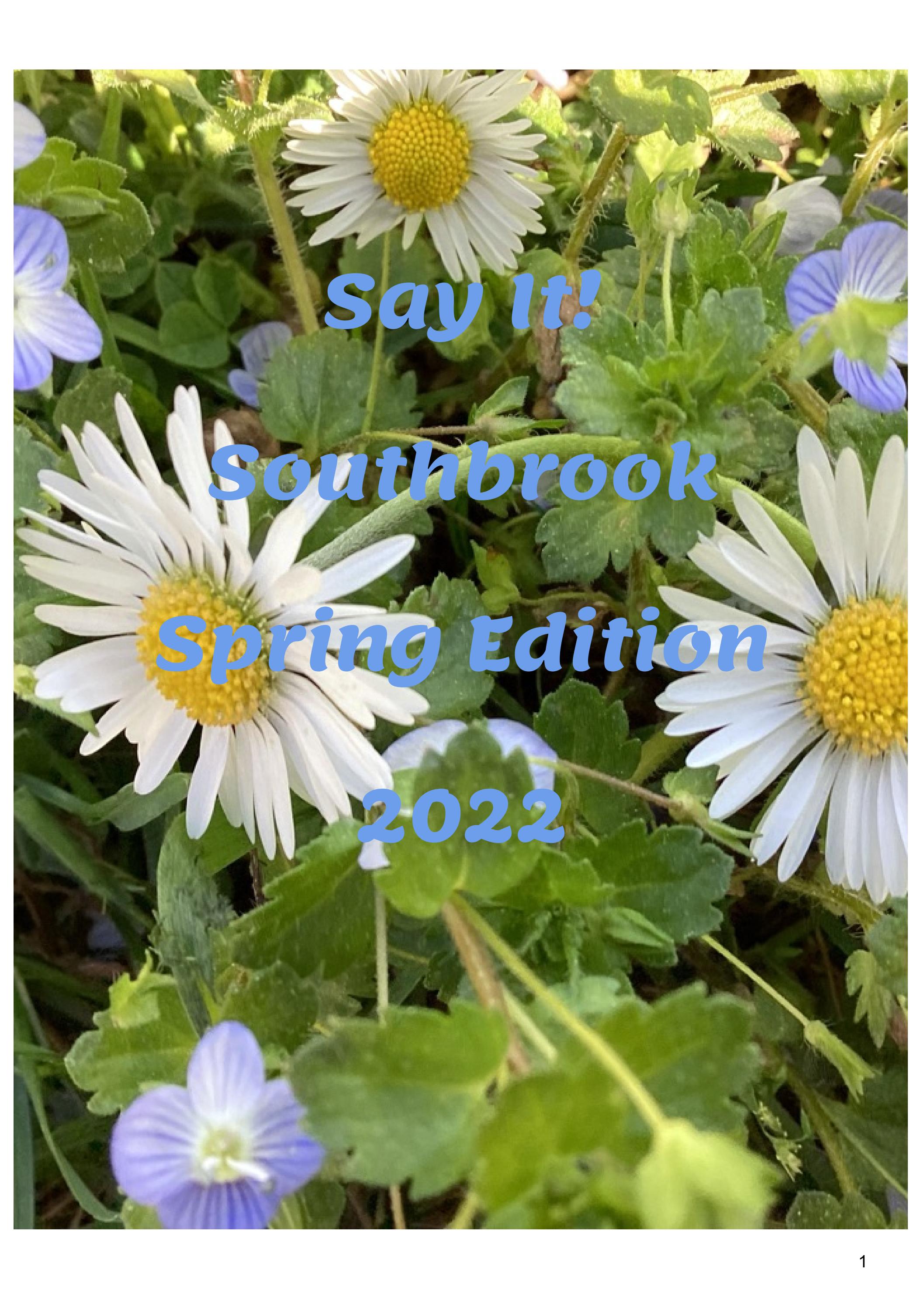 Say It! Southbrook, Spring 2022 by Jo Croteau Issuu