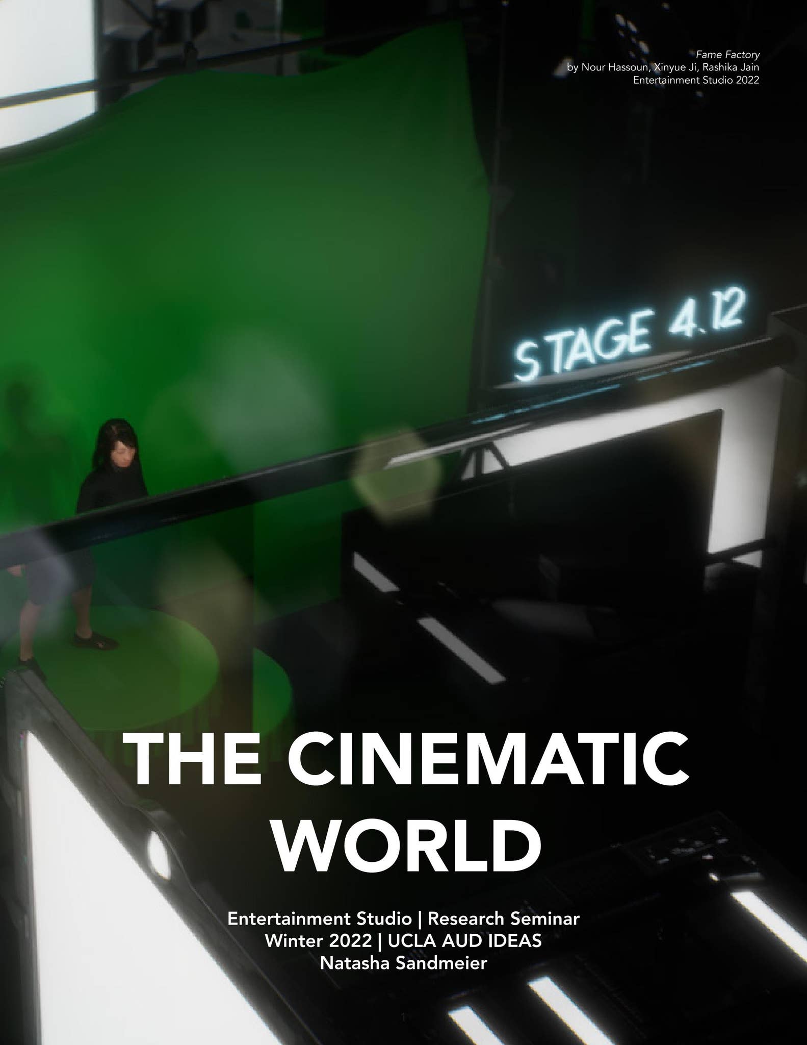 THE CINEMATIC WORLD | Entertainment Research Seminar 403.A by Natasha ...