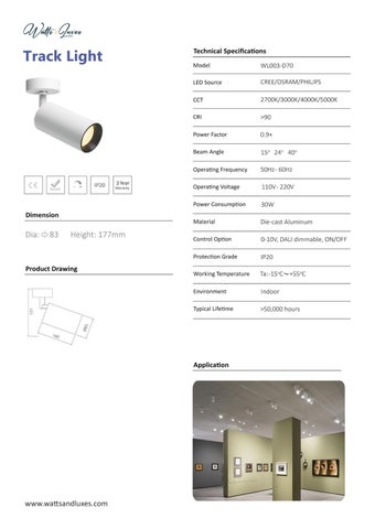 watts_luxes 灯饰目录 · Magnetic 轨道灯 | Watts × Luxes | 建筑 灯饰 第 8 页
