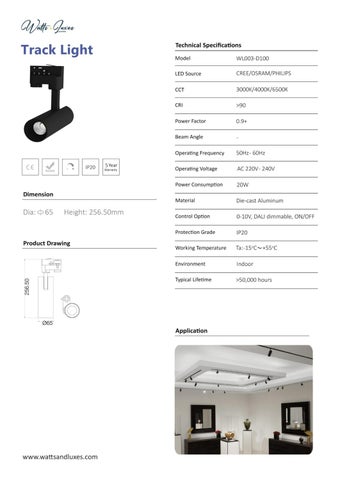 watts_luxes 灯饰目录 · Magnetic 轨道灯 | Watts × Luxes | 建筑 灯饰 第 9 页