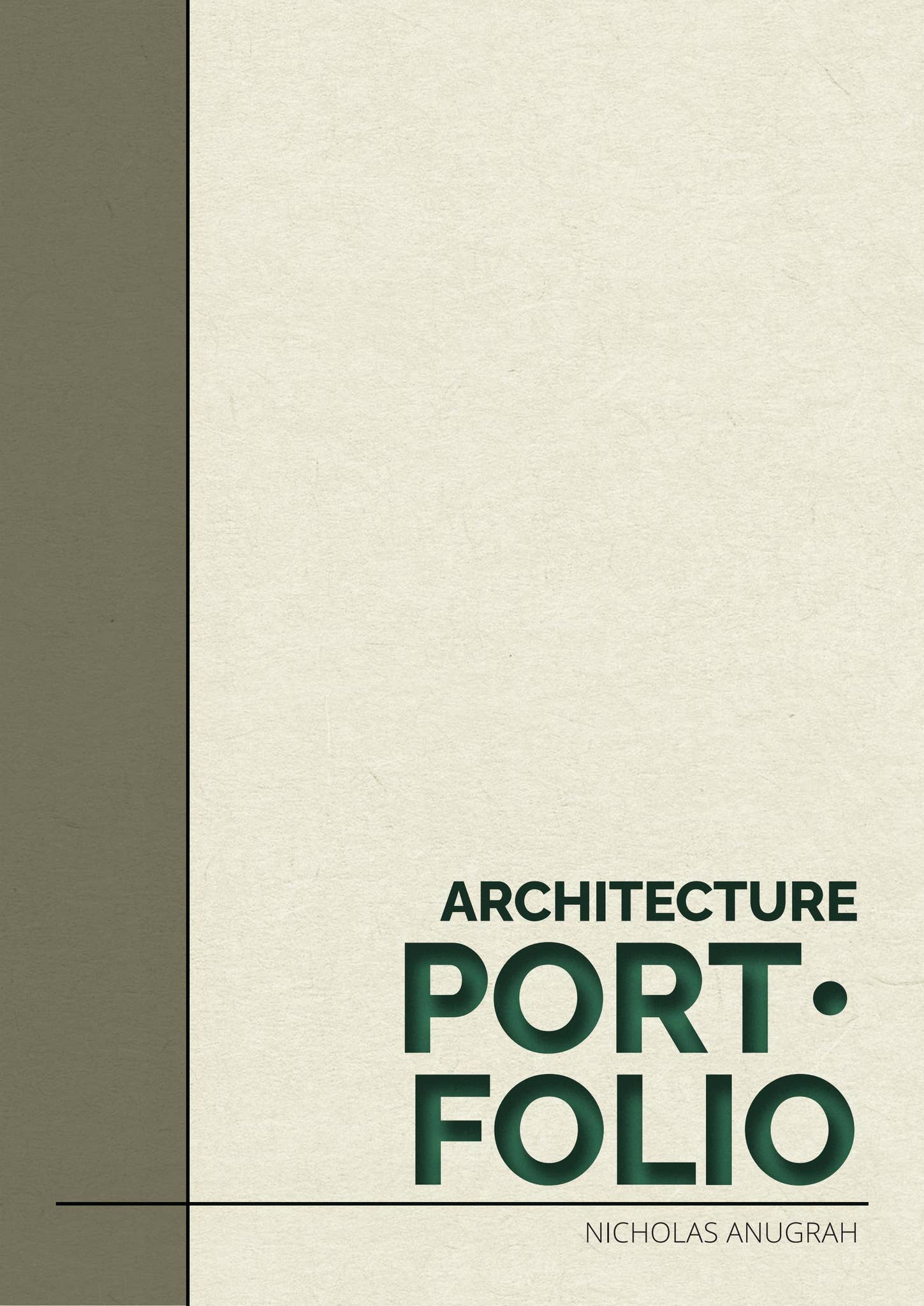 Architecture Portfolio by Nicholas Anugrah by Nicholas Anugrah - Issuu