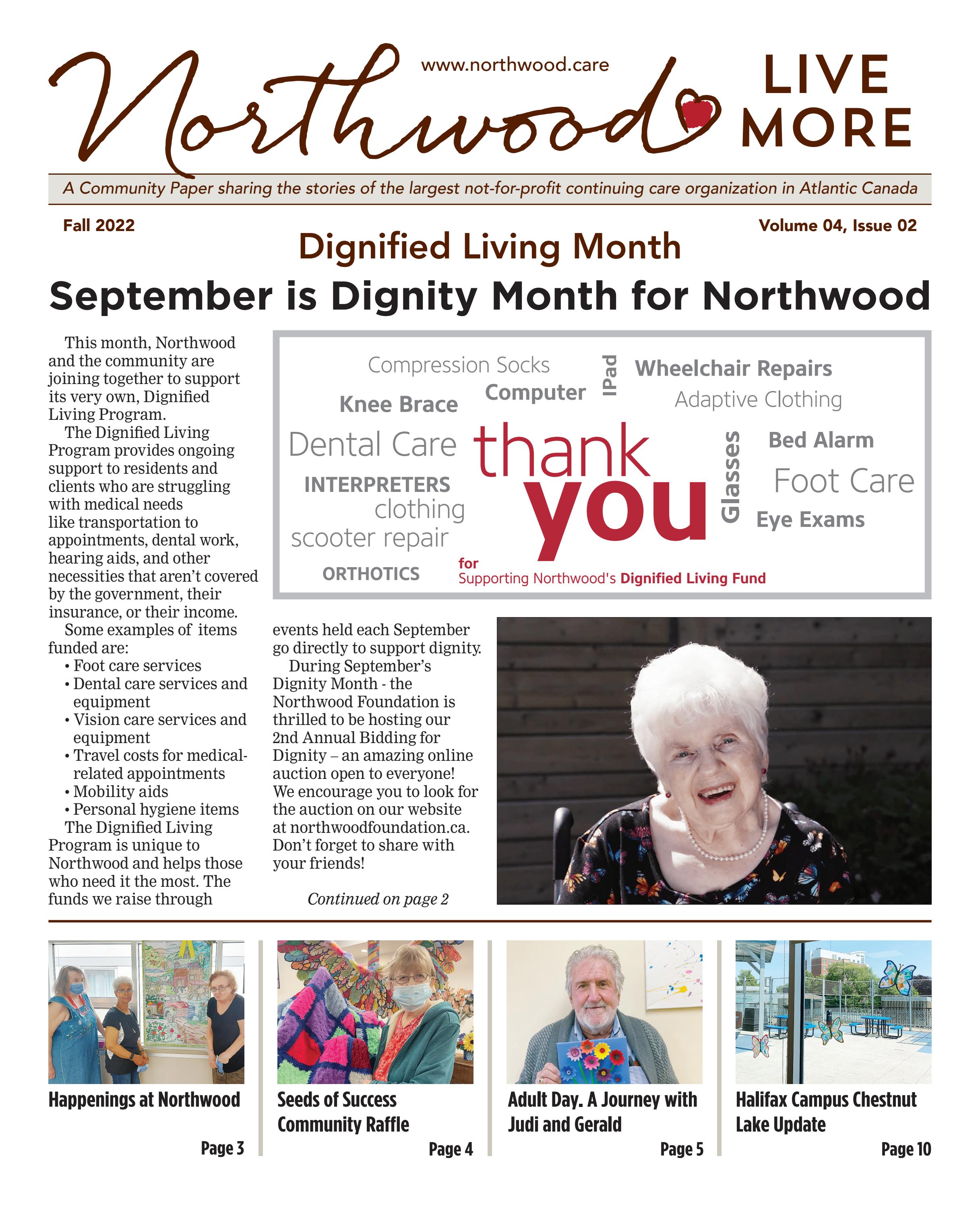 Northwood Live More Newspaper Fall, 2022 by NorthwoodLiveMore Issuu