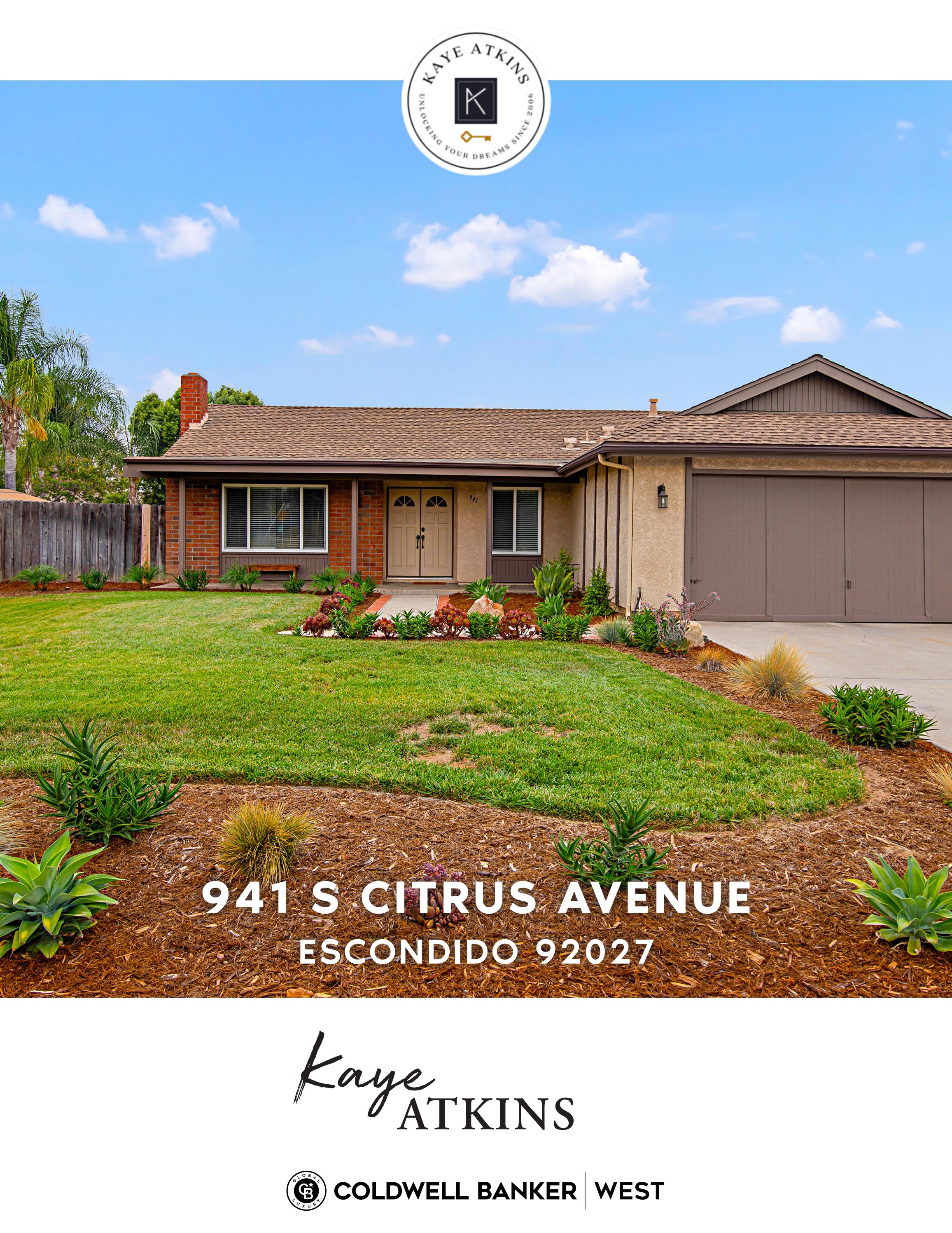 Kaye Atkins 941 S Citrus Avenue by Coldwell Banker West Issuu