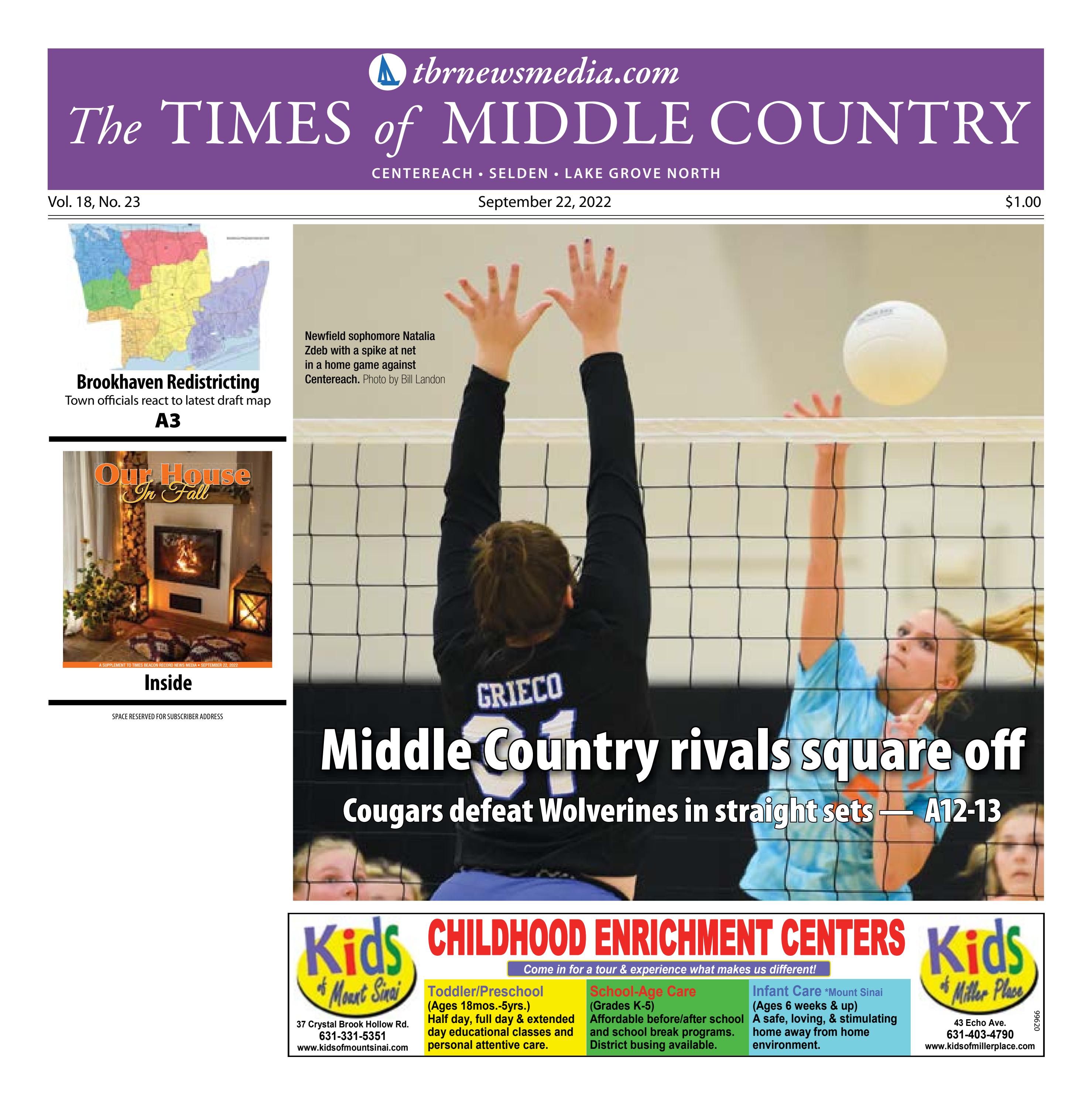 The Times of Middle Country - September 22, 2022 by TBR News Media - Issuu