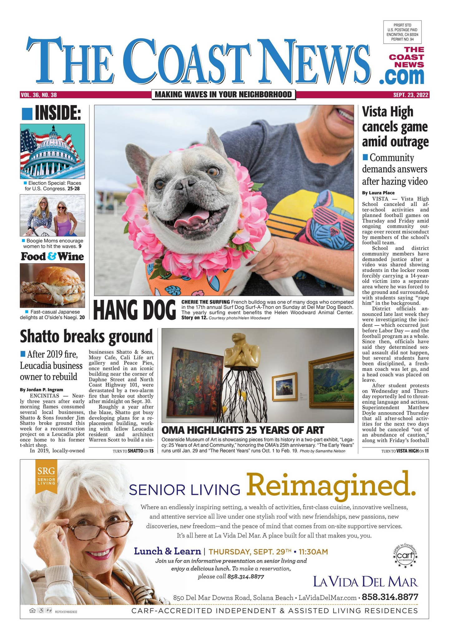 The Coast News, September 23, 2022 by Coast News Group - Issuu