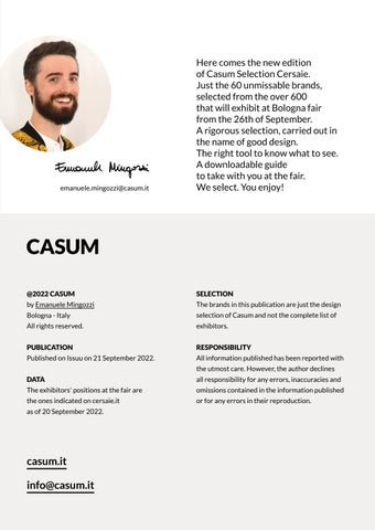 Casum Selection Cersaie 2022 - 室内 design 第 3 页