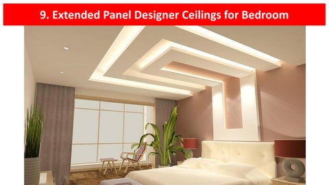 20 False 吸顶灯 Designs For 卧室 That Will Win Your Heart 第 10 页