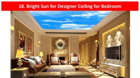 20 False 吸顶灯 Designs For 卧室 That Will Win Your Heart 第 19 页