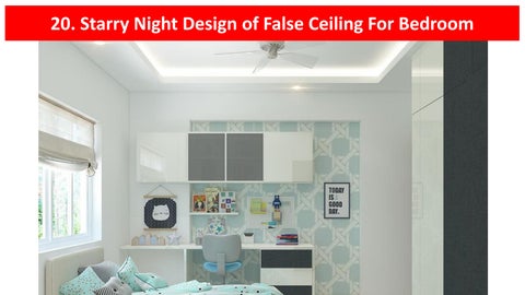 20 False 吸顶灯 Designs For 卧室 That Will Win Your Heart 第 21 页