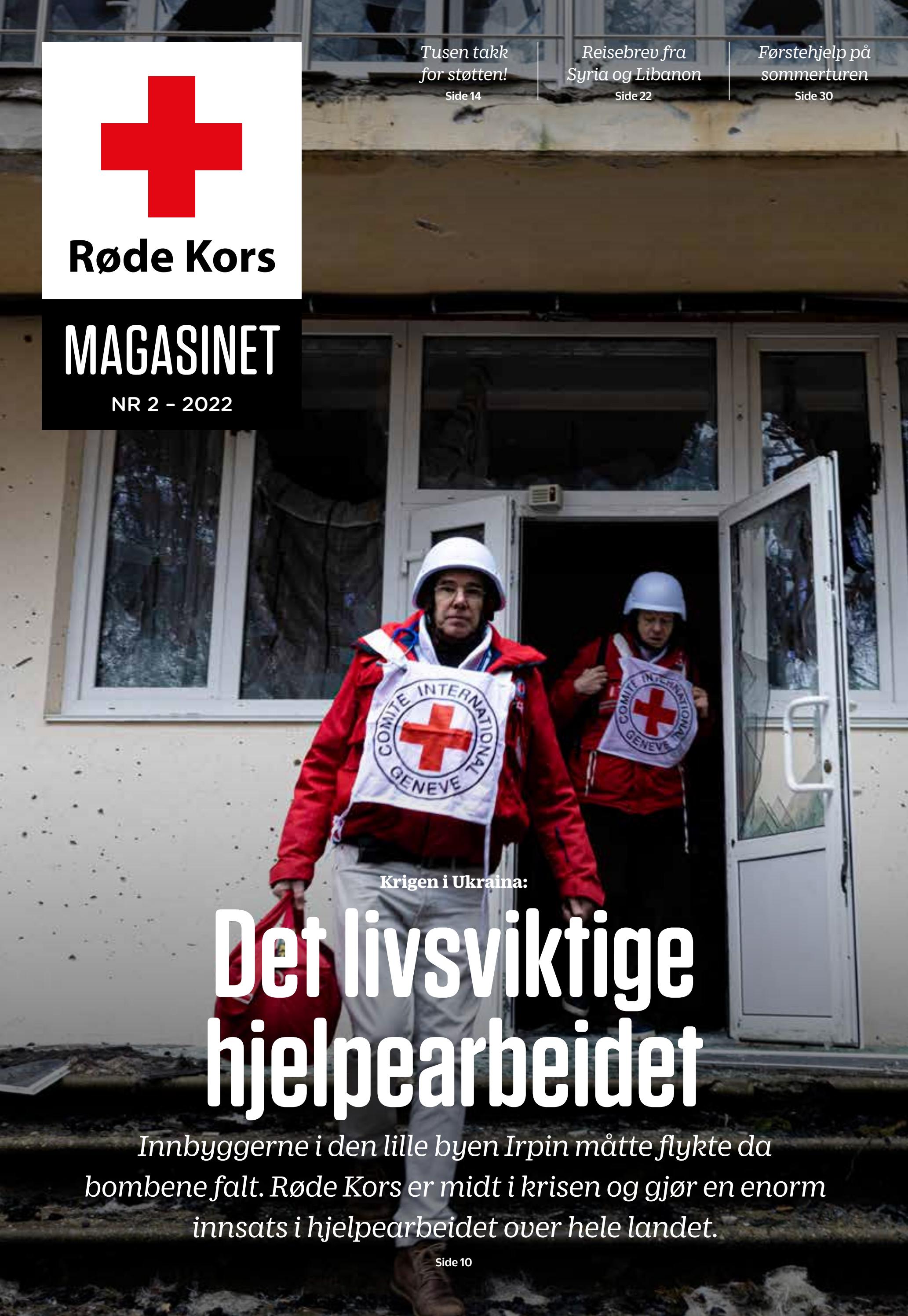 Røde Kors Magasinet 2022-02 by RØDEKORSNORGE - Issuu