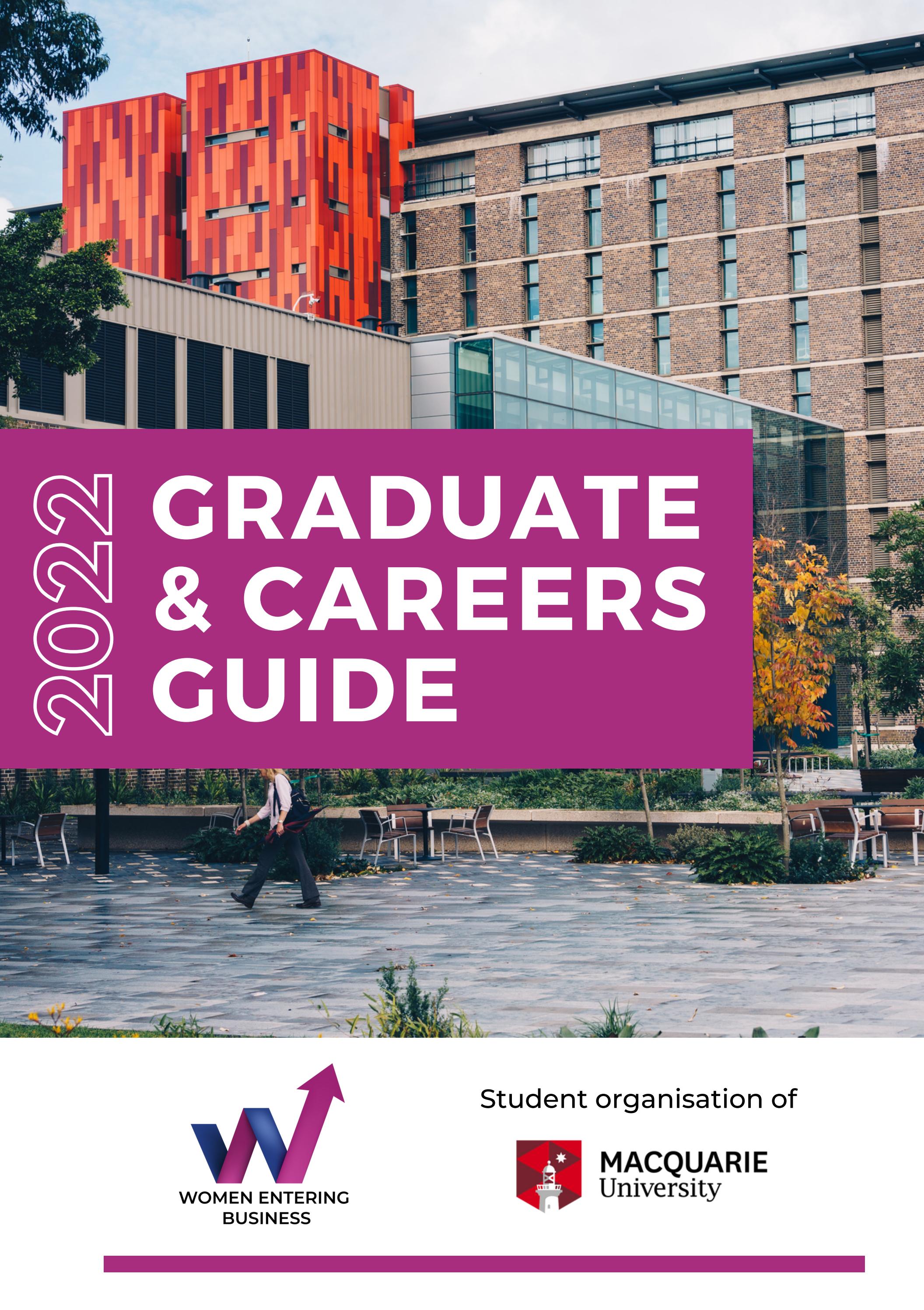 2022 Graduate & Careers Guide by Women Entering Business Issuu