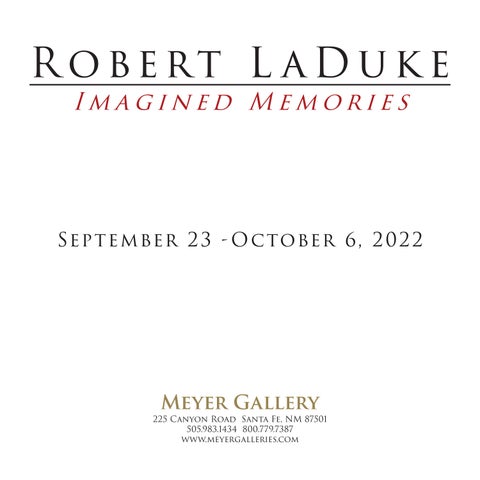 Robert LaDuke: "Imagined Memories" 第 3 页