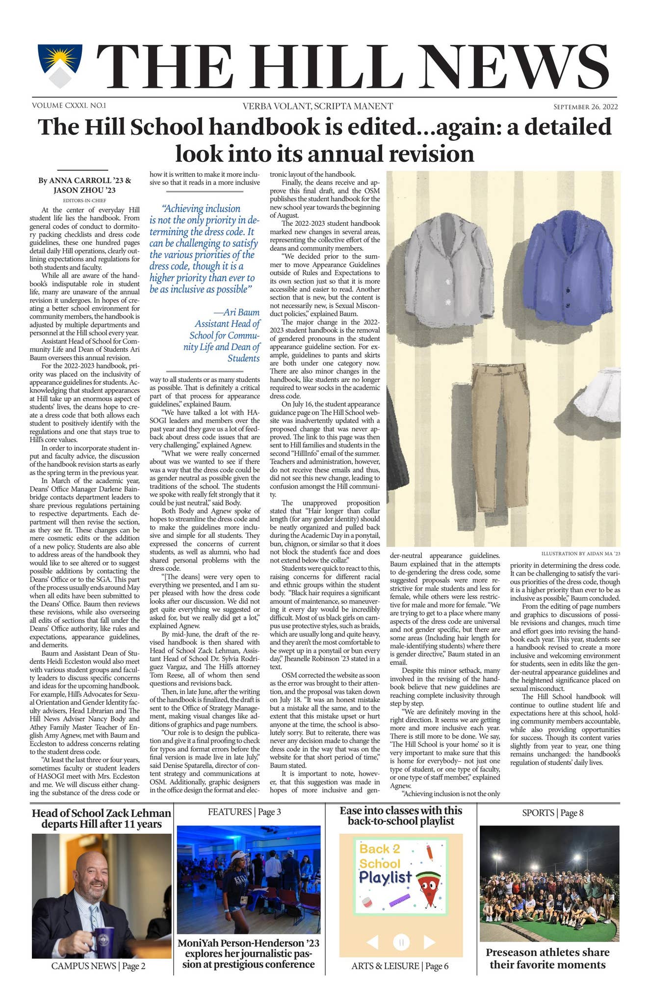 THN Issue 1 2022-23 by The Hill News - Issuu