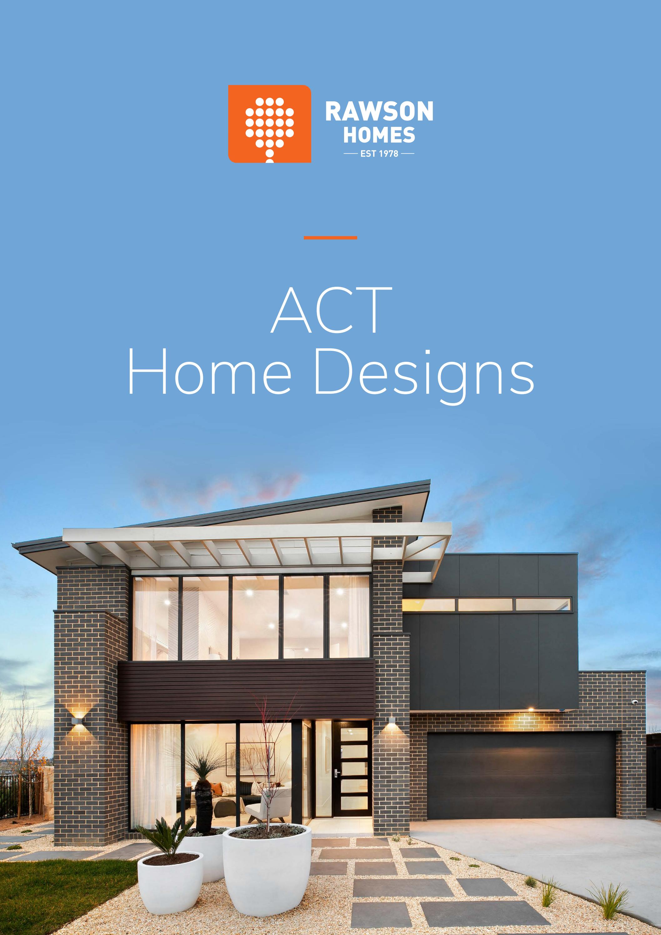 ACT Home Designs 2022 by Rawson Homes Issuu