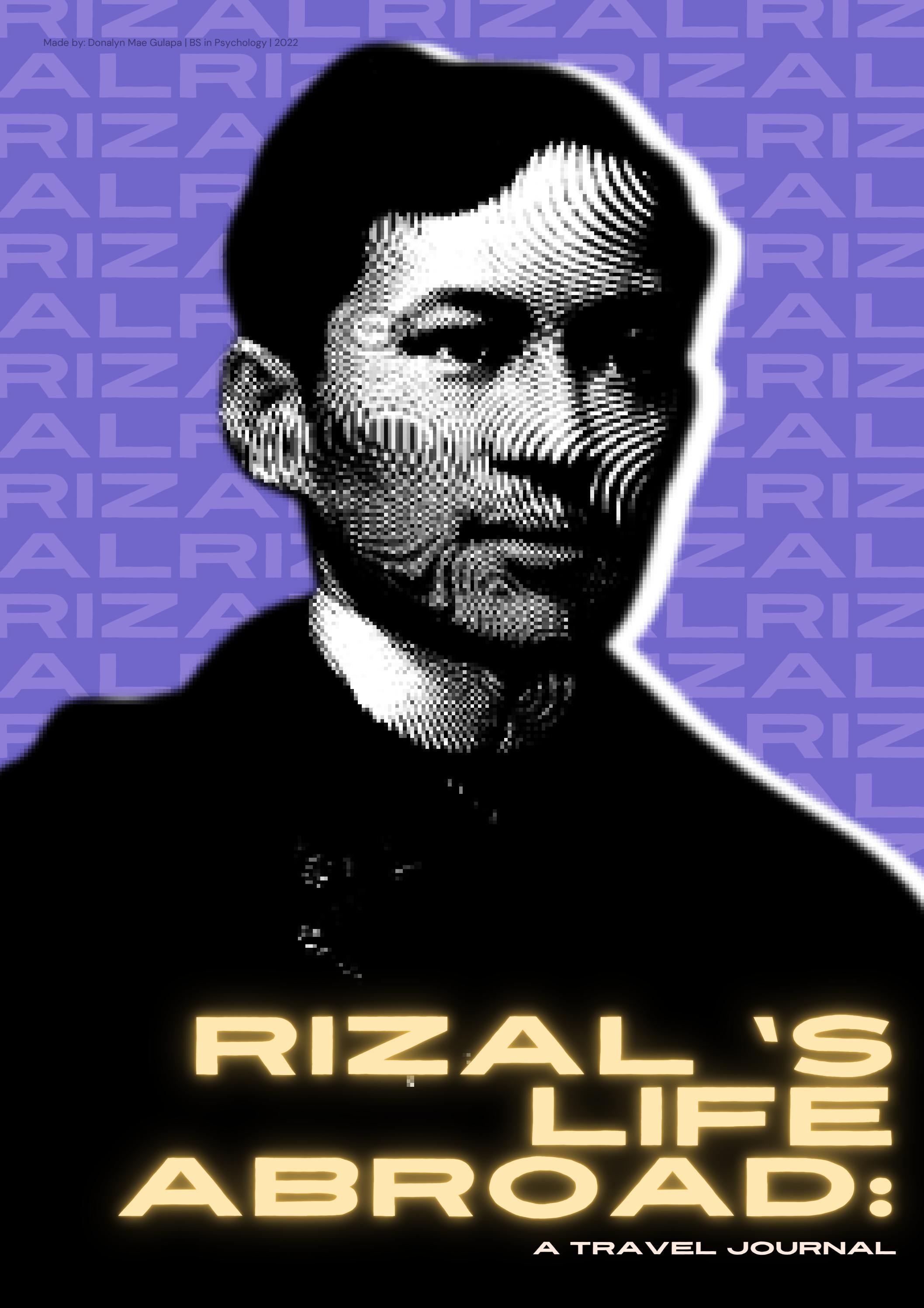Rizal's Life Abroad A Travel Journal by Donalyn Mae Gulapa Issuu