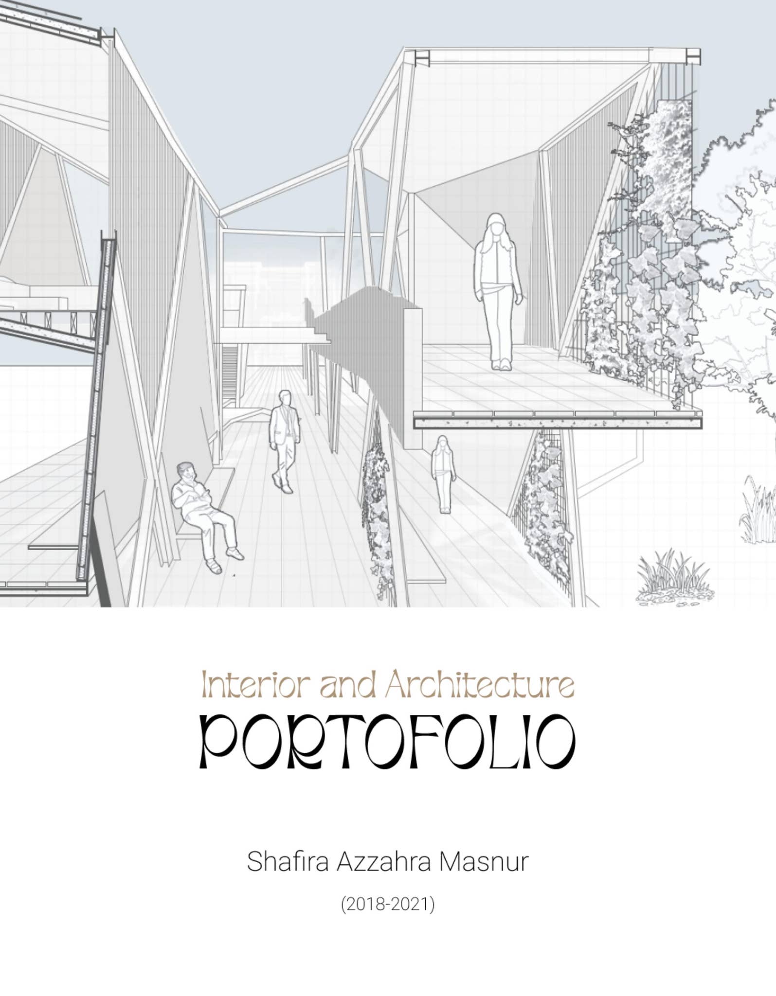 Interior design and Architecture Portfolio 2022 by Shafira Azzahra M ...