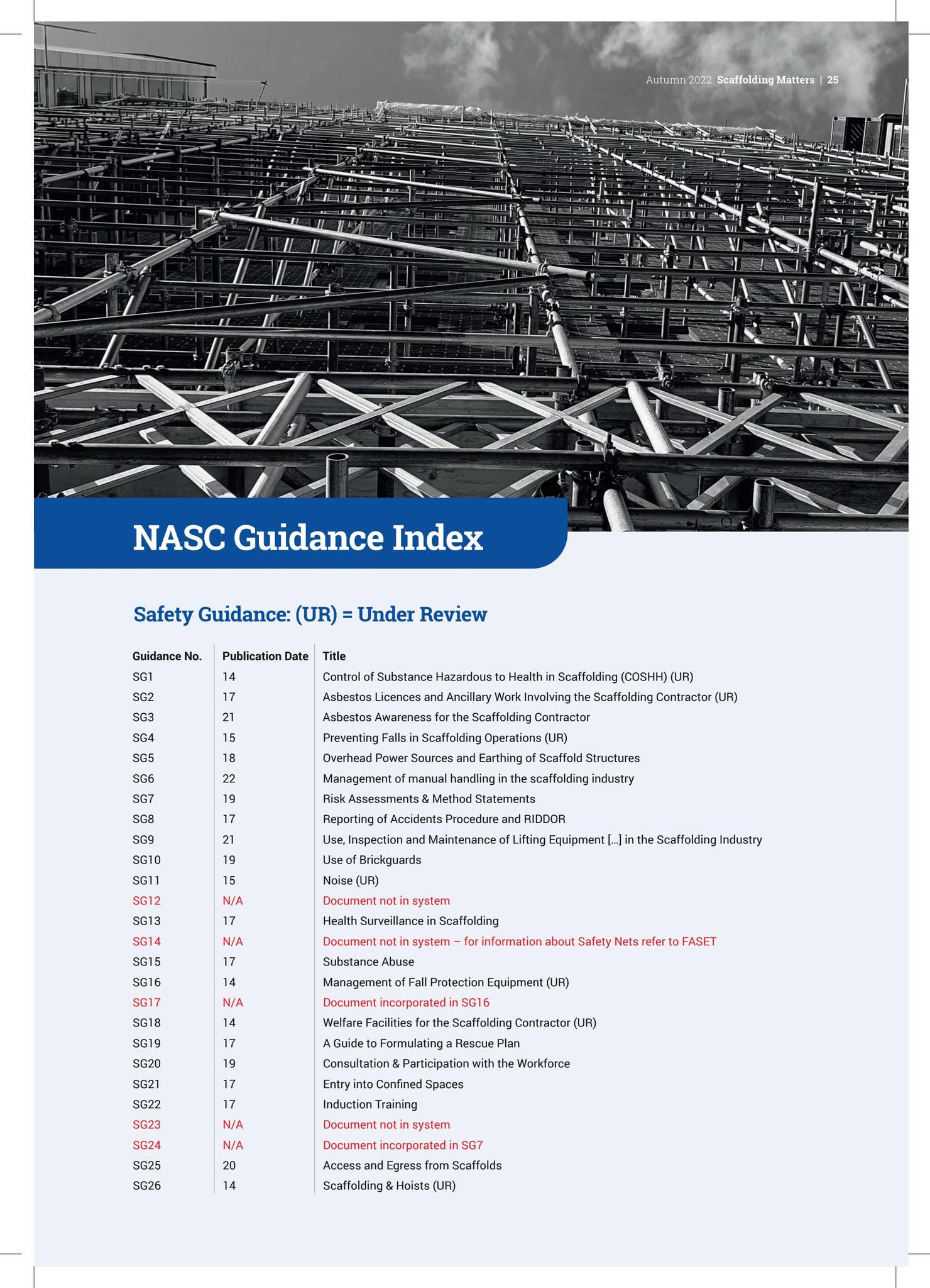 Scaffolding Matters - Autumn 2022 by NASC - Issuu