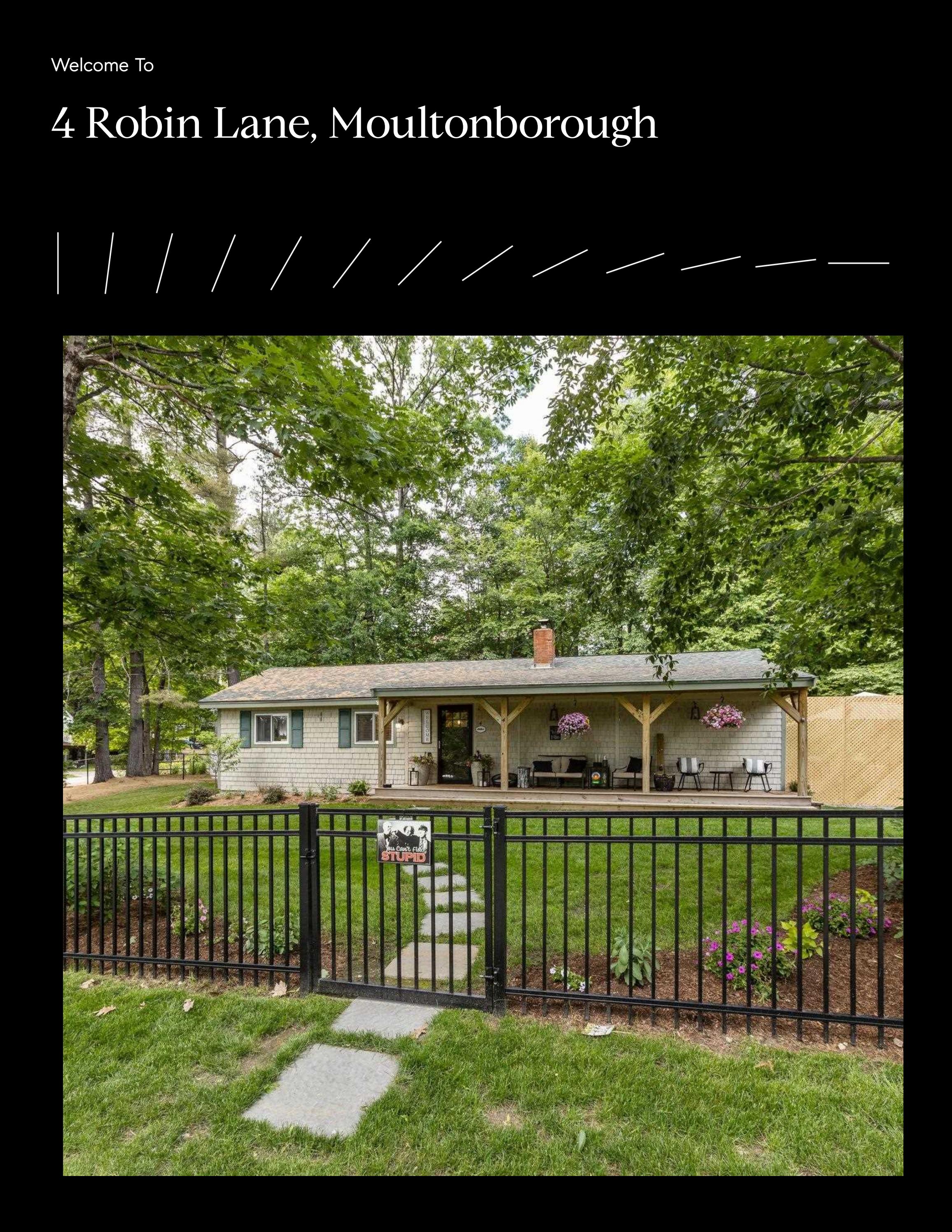 4 Robin Lane, Moultonborough by LAKE LIFE REALTY Brie Stephens Issuu