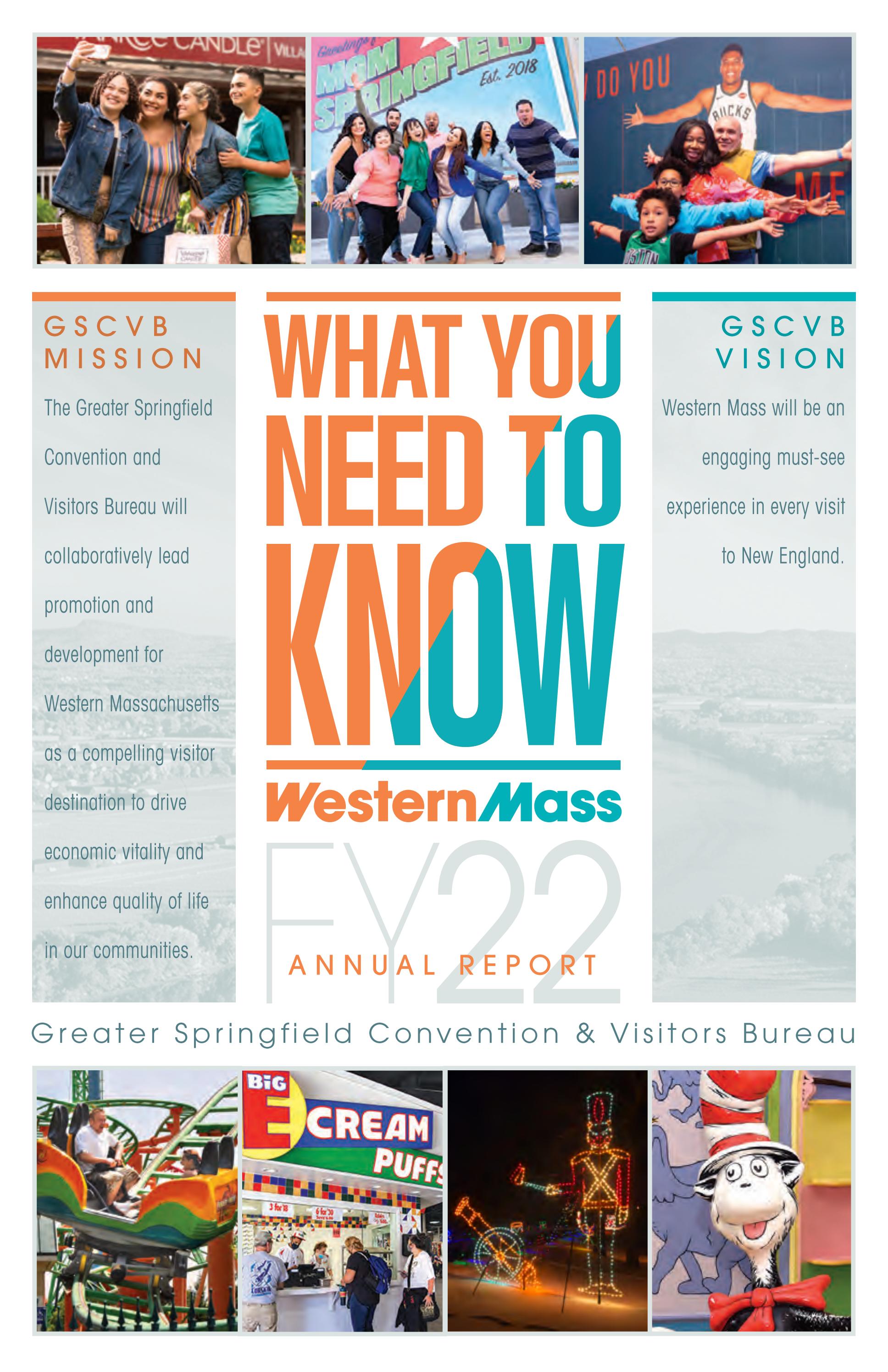 Greater Springfield CVB FY22 Annual Report by explorewesternmass Issuu