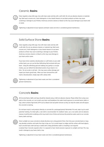 Product Care Instructions 2022 第 3 页