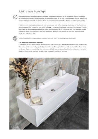 Product Care Instructions 2022 第 8 页
