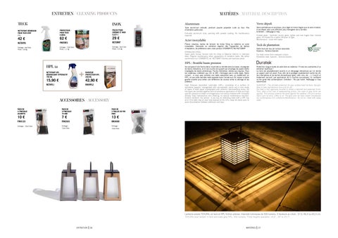 Alaire (Exolaire Lda) Les Jardins 太阳能 | 家具目录 × Pricelist 2023 第 19 页