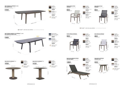 Alaire (Exolaire Lda) Les Jardins Mobilier | 家具目录 × Pricelist 2023 第 13 页