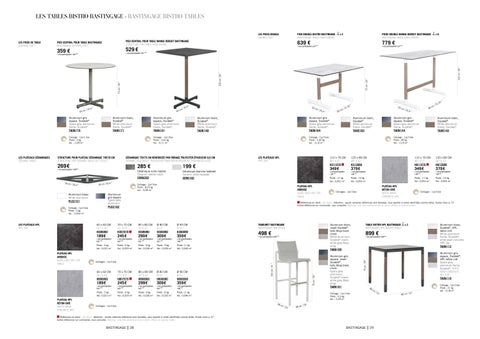 Alaire (Exolaire Lda) Les Jardins Mobilier | 家具目录 × Pricelist 2023 第 15 页