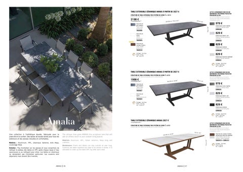 Alaire (Exolaire Lda) Les Jardins Mobilier | 家具目录 × Pricelist 2023 第 19 页