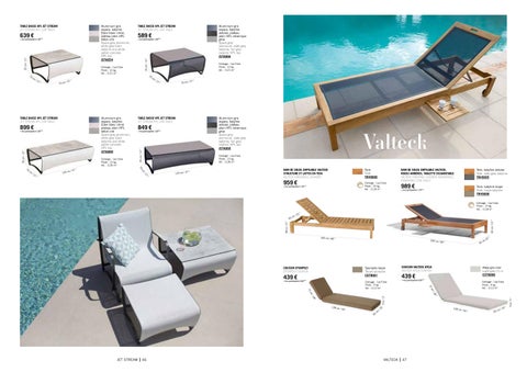 Alaire (Exolaire Lda) Les Jardins Mobilier | 家具目录 × Pricelist 2023 第 24 页