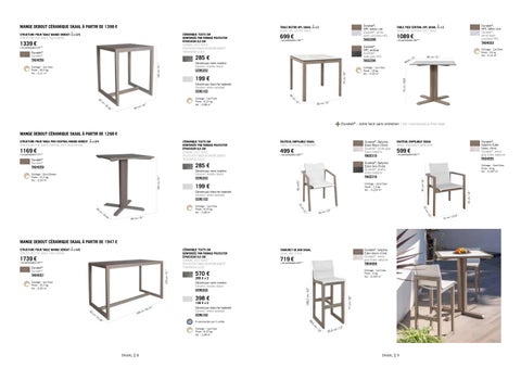 Alaire (Exolaire Lda) Les Jardins Mobilier | 家具目录 × Pricelist 2023 第 5 页