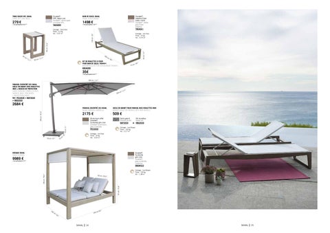 Alaire (Exolaire Lda) Les Jardins Mobilier | 家具目录 × Pricelist 2023 第 8 页