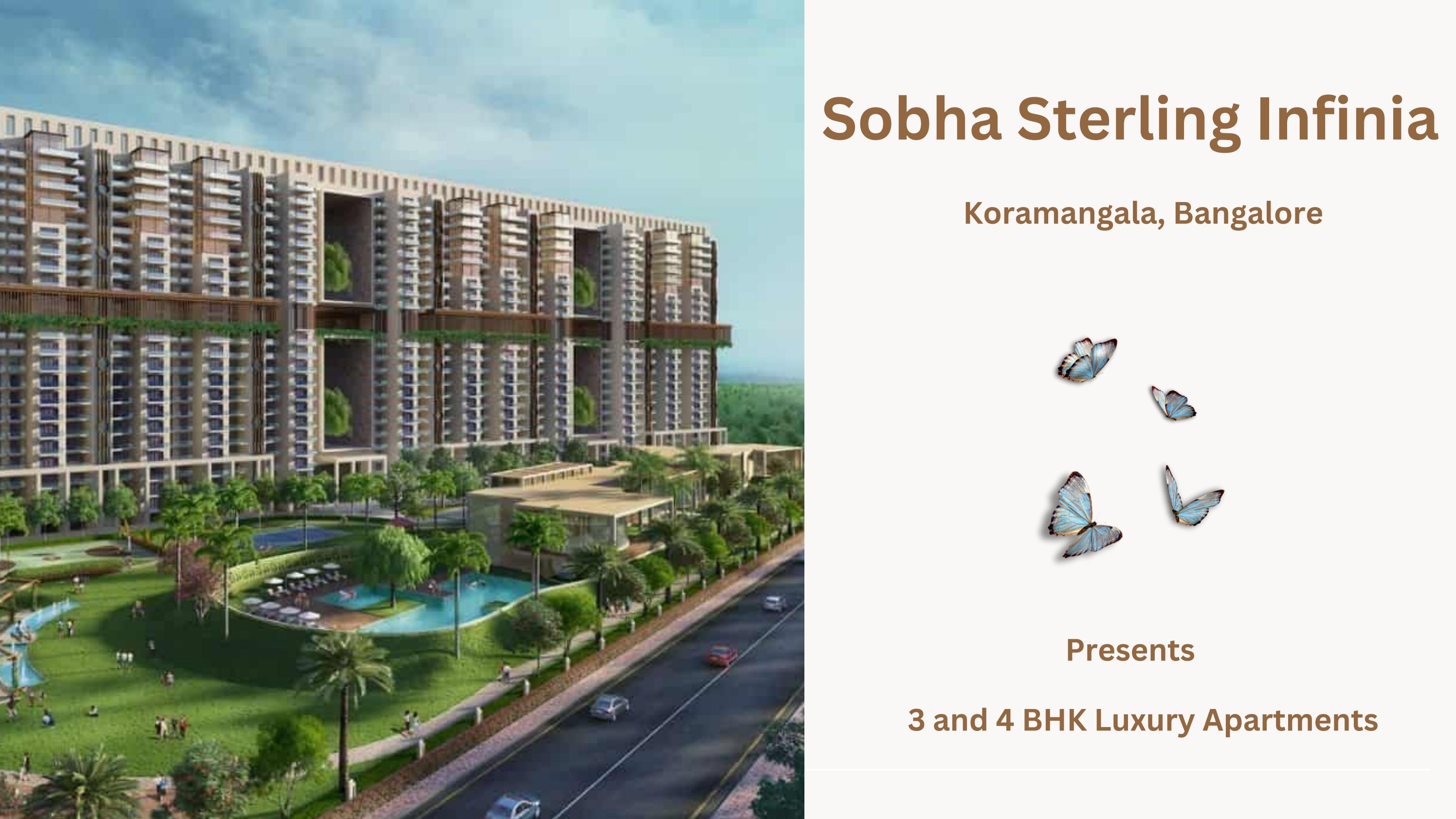 Sobha Sterling Infinia HSR Layout Bangalore EBrochure by