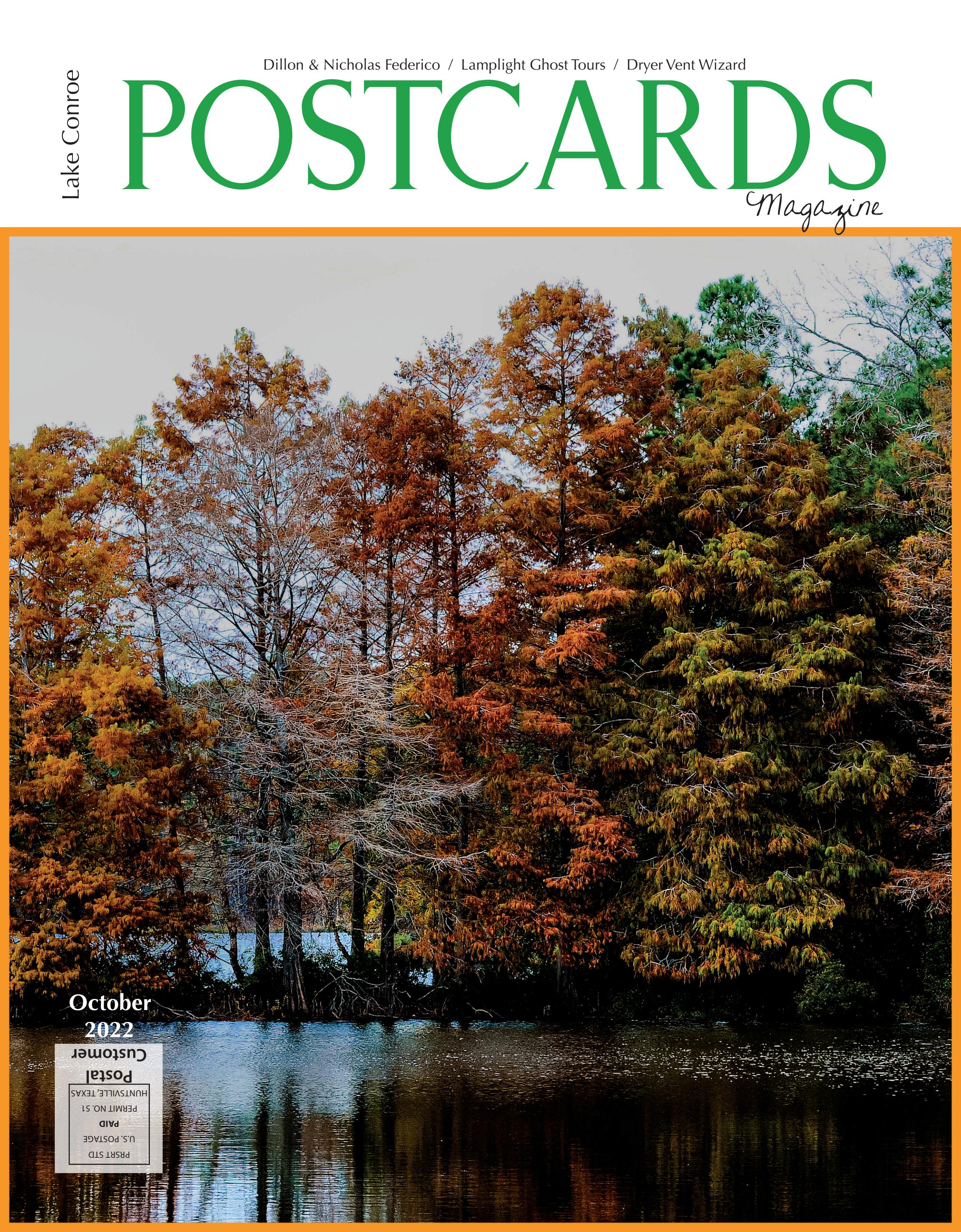 POSTCARDS MAGAZINE Lake Conroe Oct. 2022 by Digital Publisher Issuu
