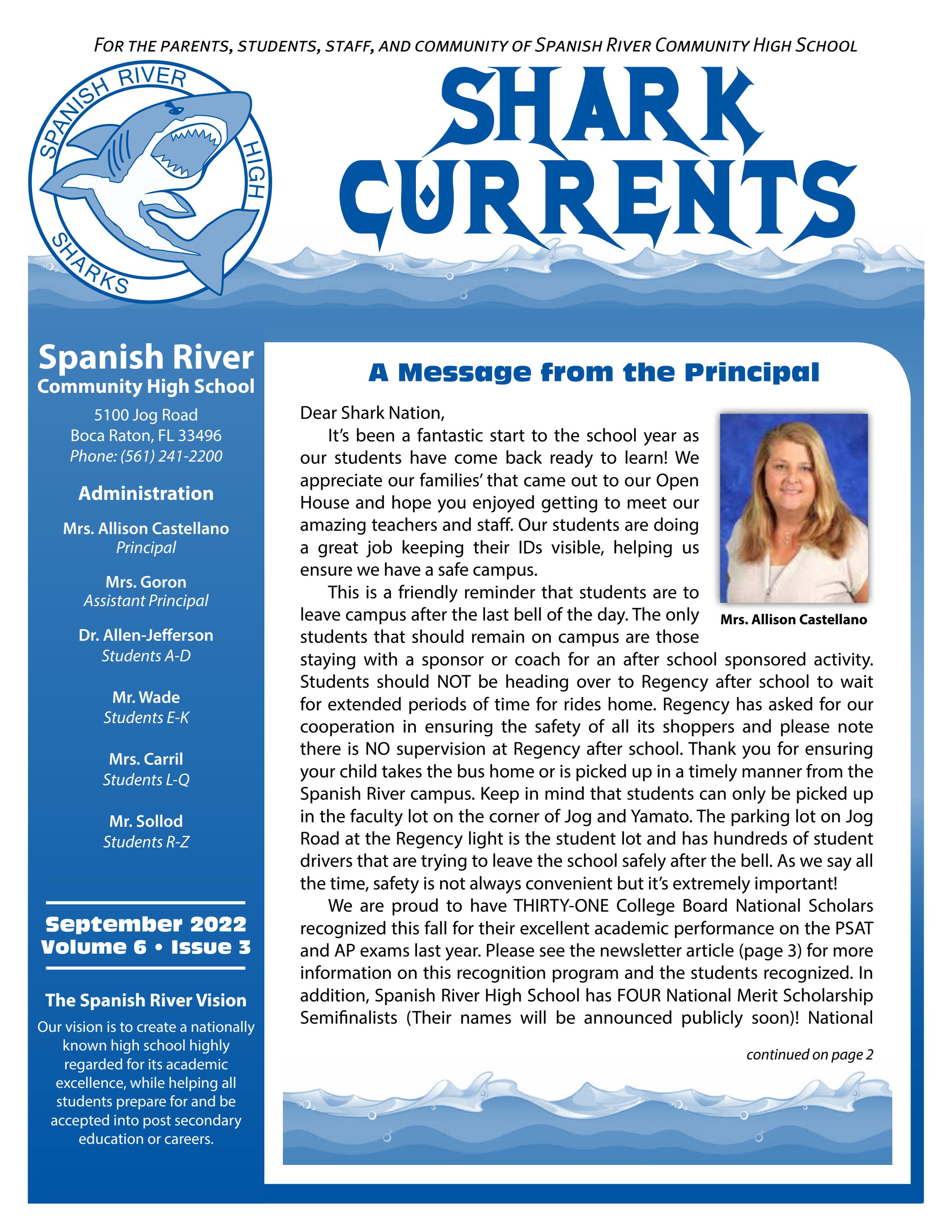 Spanish River High School Newsletter by Academy Publishing, Inc. Issuu