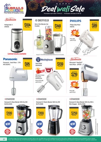 Subrails Furniture Centre 家具目录 · Subrails Happy Deal-Wali Sale 第 22 页