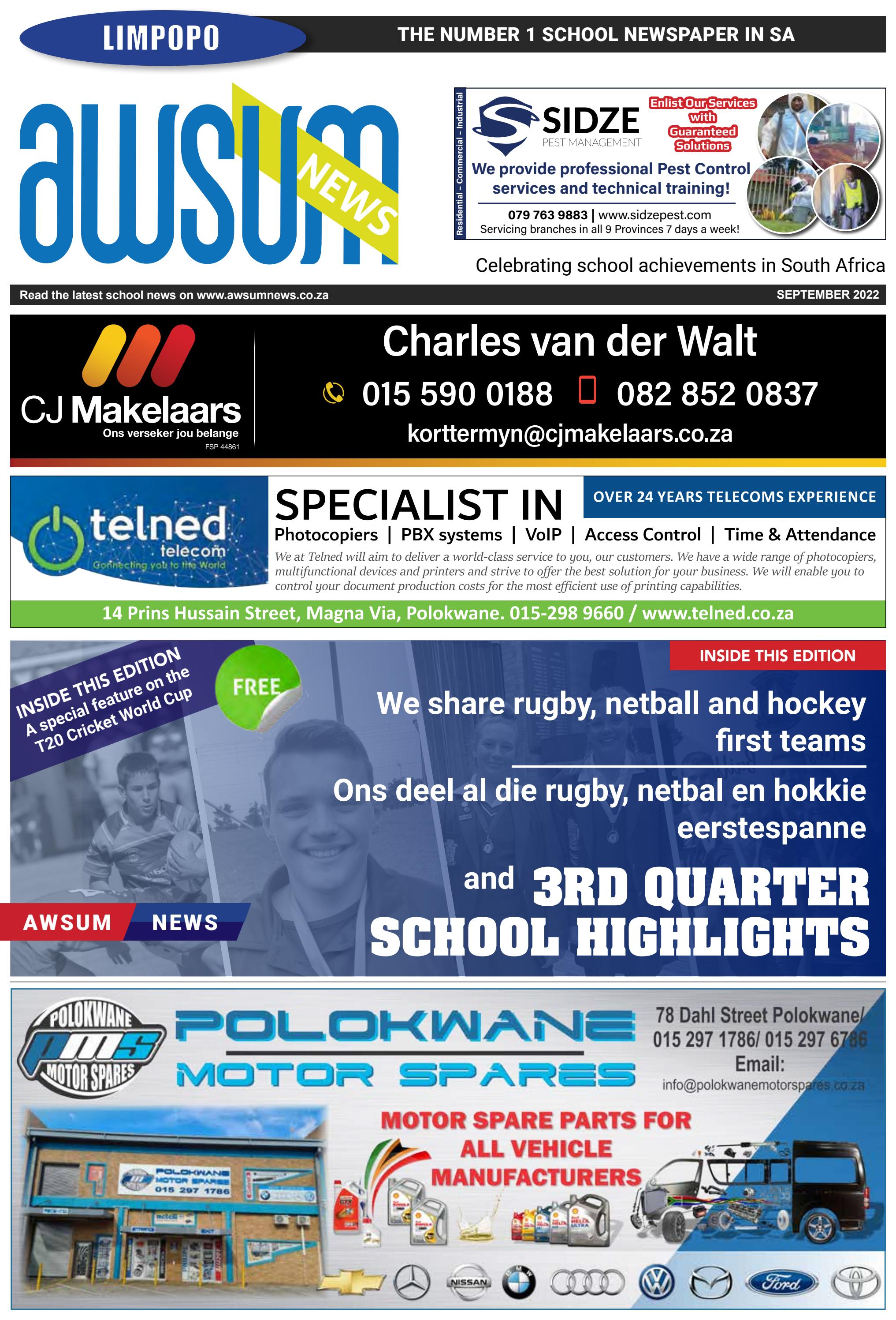 Awsum Facebook AWSUM Limpopo - September 2022 edition by AWSUM News - Issuu