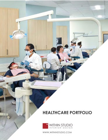 Ws Interior Design Healthcare By Within Studio Issuu