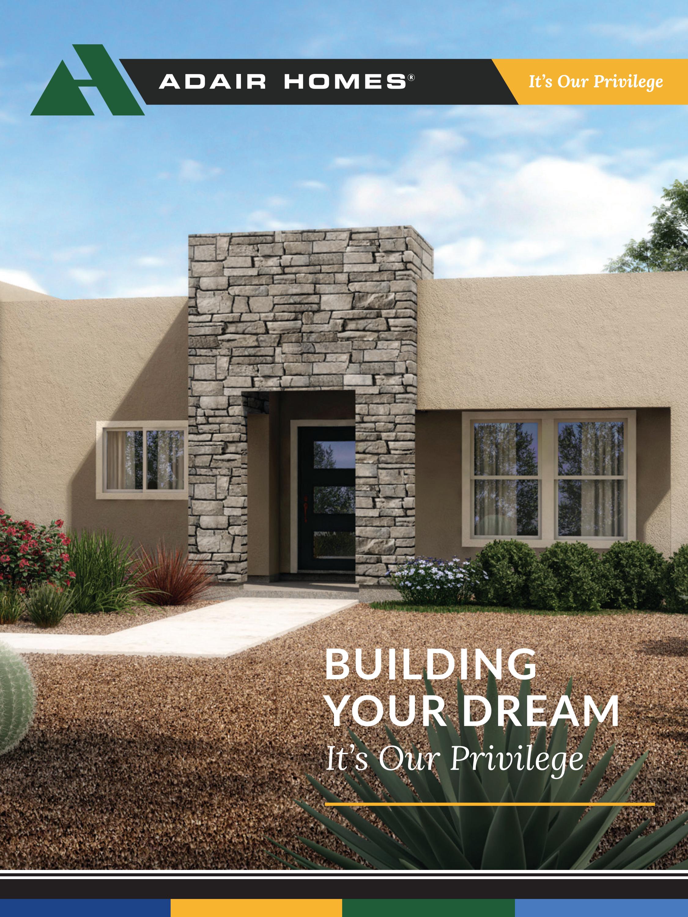 Adair Homes Arizona On Your Lot Custom Homes by Adair Homes Issuu