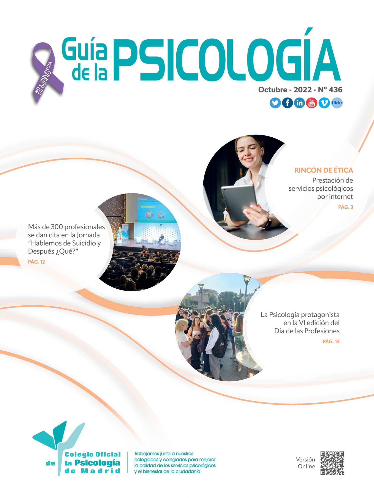 Guía de la Psicología mes de Octubre 2022 by Colegio Oficial de la  Psicología de Madrid - Issuu