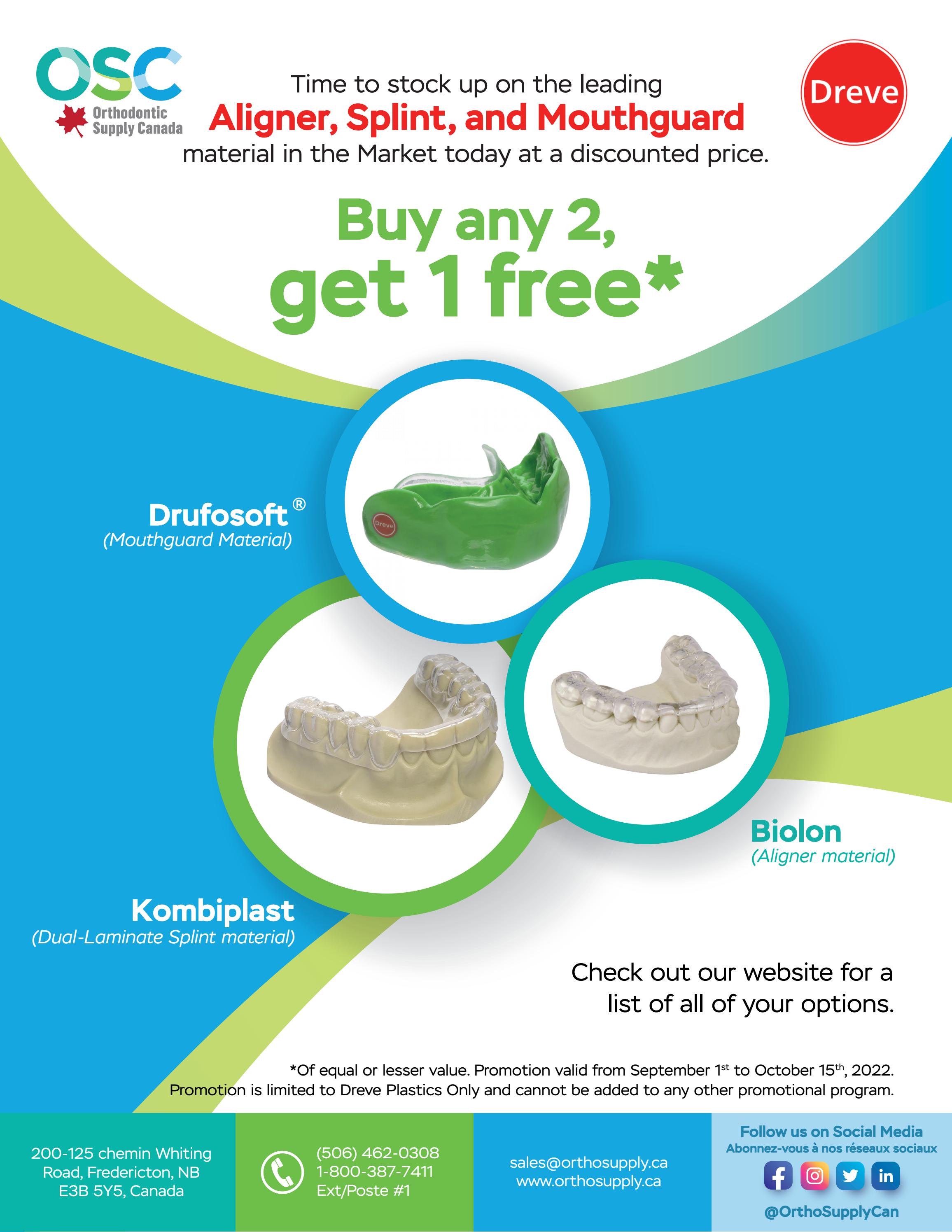 OSCDreve Promo by Orthodontic Supply of Canada Issuu