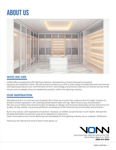 VONN - VDLS 1.0 灯饰系列 目录 2023 第 3 页